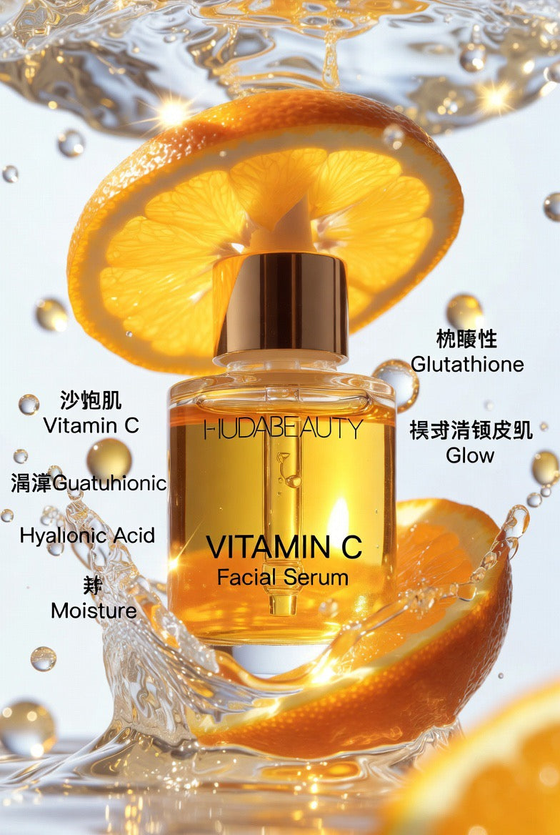 HUDA BEAUTY Vitamin C 5-Piece Skincare Set